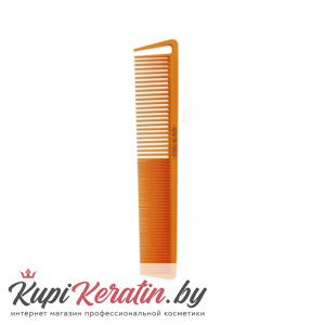 Расческа карбоновая, комбинированная Keratin Tools Оранжевая